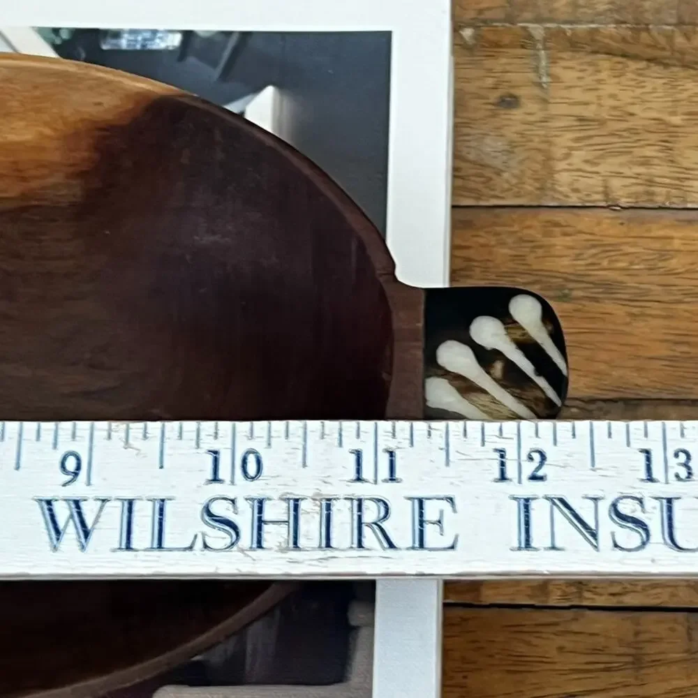 Wood Serving Bowl 12.5